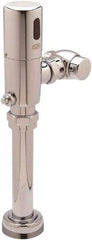 Zurn - 1-1/2" Spud Coupling, 1" Pipe, Closet Automatic Flush Valve - Single Flush, 1.28 Gal per Flush, Chrome Cover, Powered by 4 AA Batteries - A1 Tooling