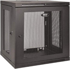 Tripp-Lite - 23-1/2" Overall Width x 12" Rack Height x 17-1/2" Overall Depth Data Cable Enclosure - 200 Lb Capacity, Black - A1 Tooling