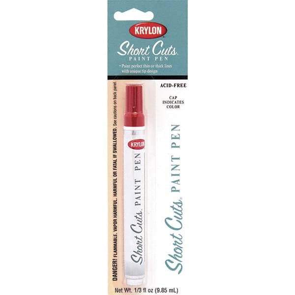 Krylon - 0.33 oz Red Pepper Gloss Finish Paint Pen - Pen, Direct to Metal, 535 gL VOC Compliance - A1 Tooling