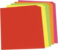 Pacon - Neon Color Poster Board, 28 x 22", Green/Orange/Pink/Red/Yellow 25/Ctn, Poster Board - Use with Easel Stands, Tabletops or Any Supporting Surface - A1 Tooling