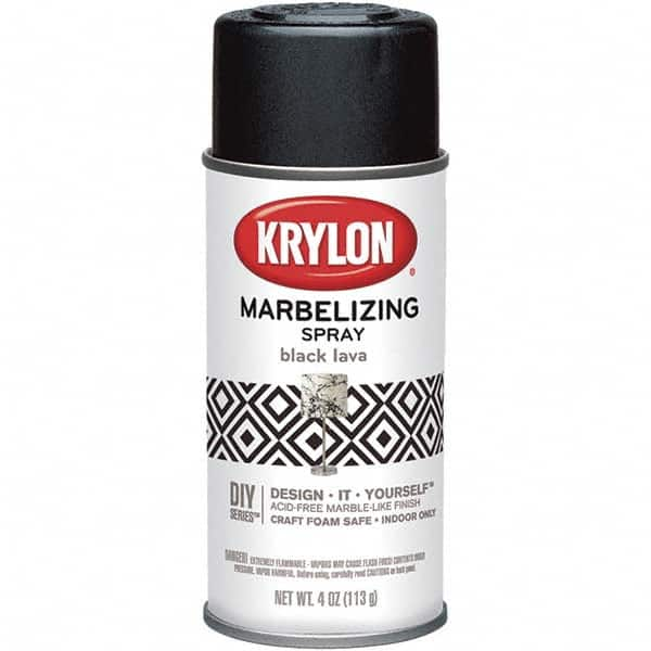 Krylon - Black Lava, Gloss, Craft Paint Spray Paint - 4 oz Container - A1 Tooling