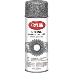 Krylon - Black Granite, Textured, Craft Paint Spray Paint - 12 oz Container - A1 Tooling