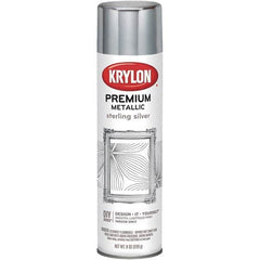 Krylon - Sterling Silver, Gloss, Metallic Spray Paint - 8 oz Container - A1 Tooling