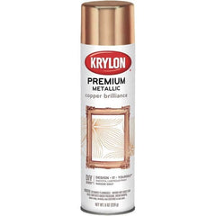 Krylon - Copper Brilliance (Color), Gloss, Metallic Spray Paint - 8 oz Container - A1 Tooling