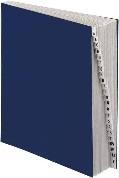 Pendaflex - 8-1/2 x 11", Letter Size, Dark Blue, A-Z Indexed Expanding Files - A1 Tooling