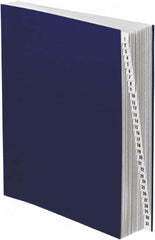 Pendaflex - 8-1/2 x 11", Letter Size, Dark Blue, Indexed Sorters - A1 Tooling