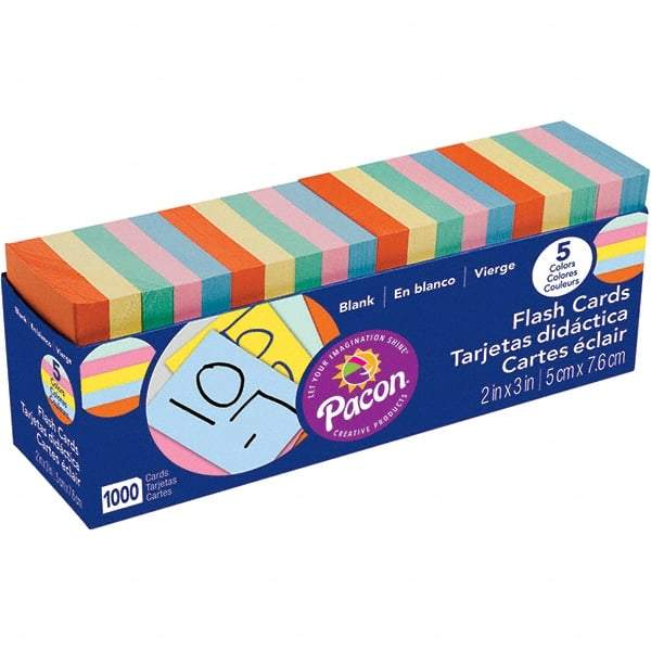 Pacon - 1,000 Blank Flash Cards - 2 x 3" - A1 Tooling