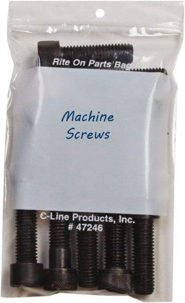 C-LINE - 4 x 10-7/8", 2 mil Self-Seal Reclosable Bags - Clear - A1 Tooling