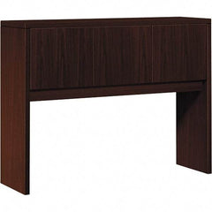 Hon - 48" Long x 37.13" High x 14.63" Deep, Kneespace Credenza - Mahogany (Color), Woodgrain Laminate - A1 Tooling