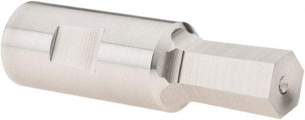 Hassay-Savage - 5/16" Hexagon Rotary Broach - 1/2" Depth of Cut, 1/2" Shank - A1 Tooling