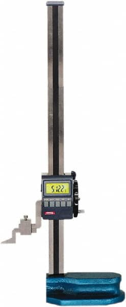 SPI - 24" Electronic Height Gage - 0.0005" Resolution, Accurate to 0.002", LCD Display, USB Data Output - A1 Tooling