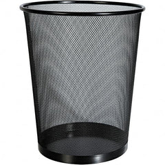 Universal One - Black Wastebasket - Use with Office Supplies - A1 Tooling