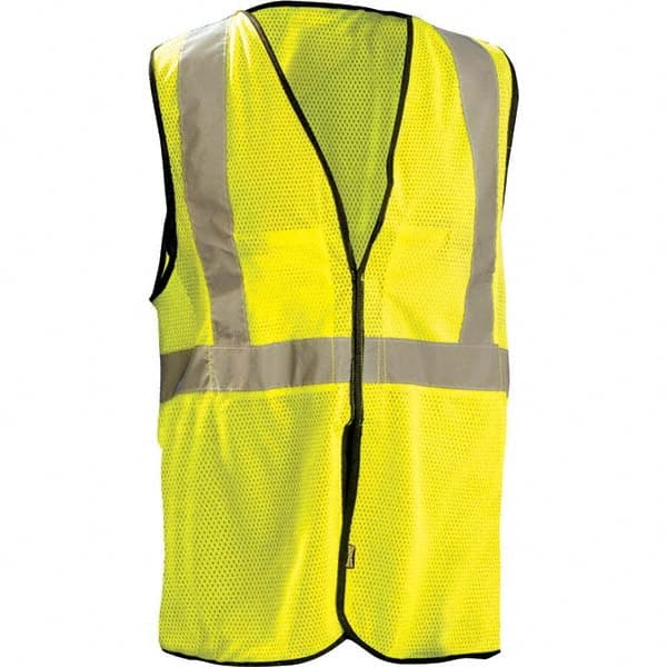 OccuNomix - Size 2X/3XL Hi-Vis Yellow Mesh Breakaway High Visibility Vest - A1 Tooling