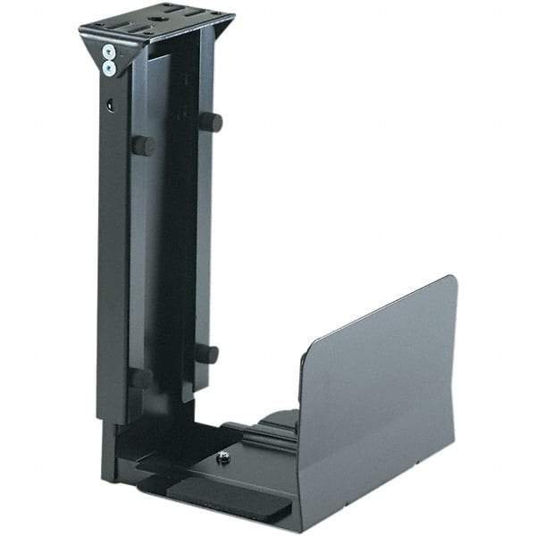 Safco - Black Underdesk CPU Holder - Use with Desk - A1 Tooling