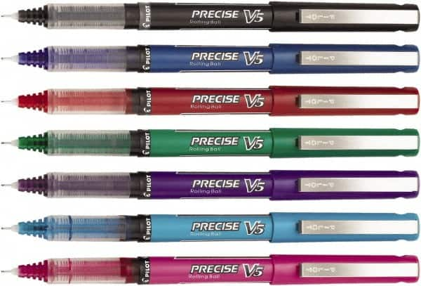 Pilot - Precision Point Roller Ball Pen - Assorted Colors - A1 Tooling