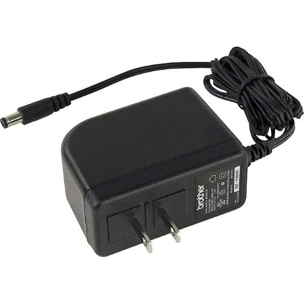 Brother - Black AC Adapter - Use with Brother PT-E300, PT-E500, PT-E550W, PT-H300, PT-H300LI, PT-H500LI, PT-P700, PT-P750W - A1 Tooling