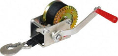 Buyers Products - 800 Lb Capacity, 26' Cable Length, Automotive Hand Winch with Single Gear - A1 Tooling