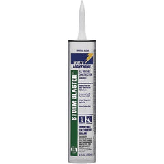 White Lightning - 10 oz Tube Clear Tetrachloroethylene Caulk - -40 to 180°F Operating Temp, 120 min Tack Free Dry Time, 96 hr Full Cure Time - A1 Tooling