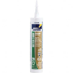 White Lightning - 10 oz Tube White Silicone Sealant - -80 to 450°F Operating Temp, 30 min Tack Free Dry Time, 24 to 48 hr Full Cure Time - A1 Tooling