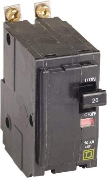 Square D - 20 Amp, 240 VAC, 2 Pole, Bolt On Miniature Circuit Breaker - 14-8 AWG - A1 Tooling