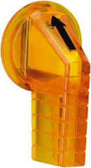 Schneider Electric - 30mm, Amber, Selector Switch Gloved Hand Knob - For Use with 9001K Selector Switches and Harmony 9001K/SK/KX Pushbuttons - A1 Tooling