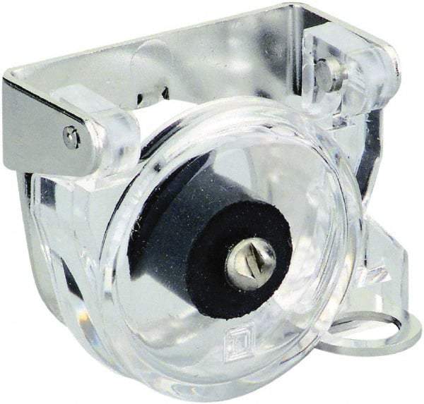 Schneider Electric - Pushbutton Switch Padlock Attachment - Round Button, Nonilluminated - A1 Tooling