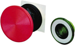 Schneider Electric - 30mm Mount Hole, Extended Straight, Pushbutton Switch Only - Red Pushbutton, Momentary (MO) - A1 Tooling