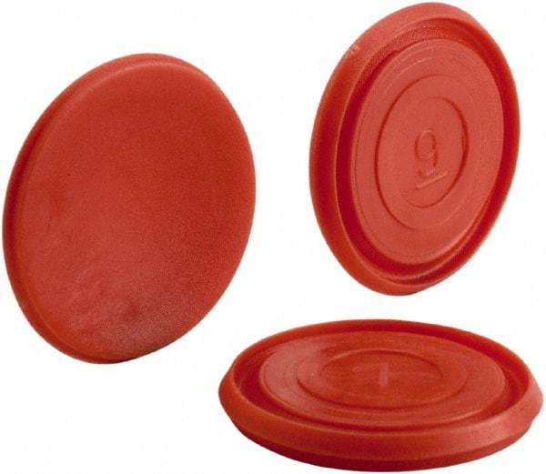 Schneider Electric - Pushbutton Switch Color Insert - Red, Round Button, Nonilluminated - A1 Tooling