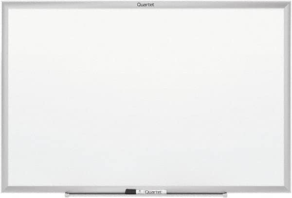 Quartet - 48" High x 96" Wide Magnetic Dry Erase Board - Steel, Includes Z-Bracket - A1 Tooling