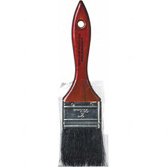 Rubberset - 2" Flat Hog Chip Brush - Wood Beavertail Handle - A1 Tooling