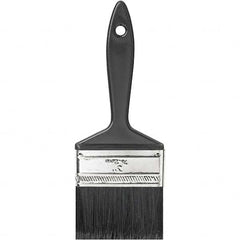 Rubberset - 3" Flat Synthetic Trim Brush - Plastic Thin Beavertail Handle - A1 Tooling