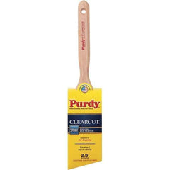 Purdy - 2-1/2" Angled Nylon/Polyester Trim Brush - Wood Fluted Handle - A1 Tooling