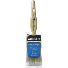 Bestt-Liebco - 2" Flat Synthetic Trim Brush - Wood Kaiser Handle - A1 Tooling