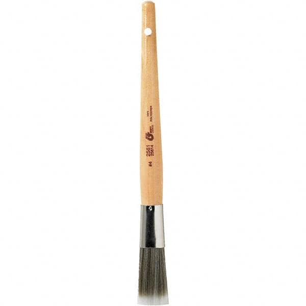 Bestt-Liebco - 13/16" Angled Nylon/Polyester Sash Brush - Wood Sash Handle - A1 Tooling