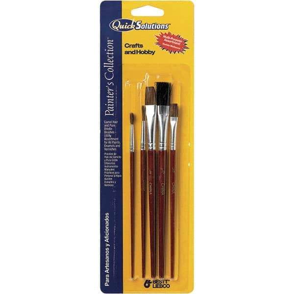 Bestt-Liebco - 1/2" Bristle & Sable Artist's Paint Brush - A1 Tooling