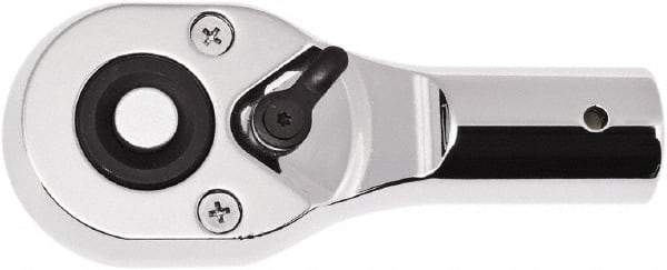 GearWrench - 3/4" Drive Pear Head Ratchet - Full Polish Chrome Finish, 8" OAL, 24 Gear Teeth, Standard Head - A1 Tooling