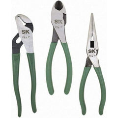 SK - Plier Sets - 3PC 8"LN 10"T/G 8"HD PUMP PLIER SET - A1 Tooling