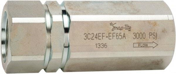 Parker - 90 GPM 1-1/4-11-1/2 Inlet Steel Hydraulic Control Valve - 3,000 psi, 2" Wide x 5.76" Long - A1 Tooling