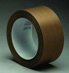 List 5451 1/2" x 36 yds PTFE Glass Cloth Tape - Brown - A1 Tooling