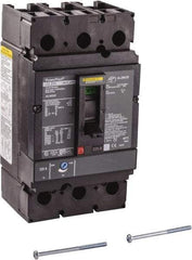 Square D - 225 Amp, 250 VDC, 600 VAC, 3 Pole, Panel Mount Molded Case Circuit Breaker - Thermal Magnetic Trip, Multiple Breaking Capacity Ratings, 3/0 AWG - A1 Tooling