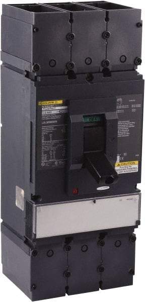 Square D - 600 Volt, 600 Amp, Automatic Molded Case Switch - 3 Pole, 18 at 600 VAC, 35 at 480 VAC, 65 at 240 VAC kA Interrupting Rating, Line/Load Lug Connection - A1 Tooling