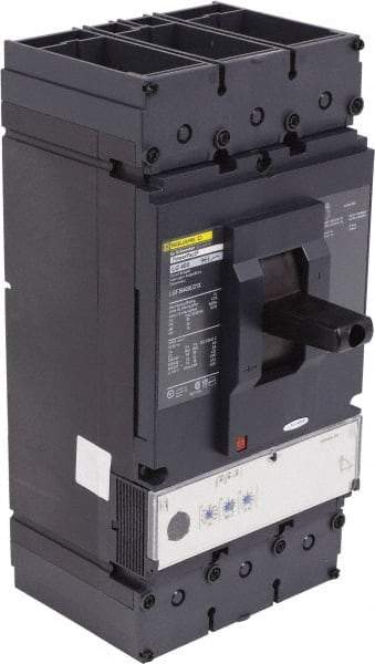 Square D - 400 Amp, 600 VAC, 3 Pole, Panel Mount Molded Case Circuit Breaker - Electronic Trip, 110mm Deep x 340mm High x 140mm Wide - A1 Tooling