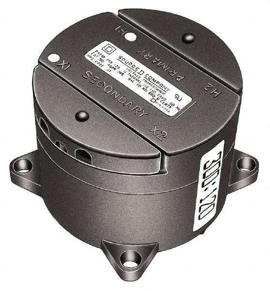 Square D - 1 Phase, 288 Volt Input, 120 Volt Output, 150 VA, General Purpose Transformer - 1 NEMA Rating, Indoor - A1 Tooling