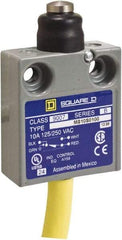 Square D - SPDT, NC/NO, 240 VAC, Prewired Terminal, Plunger Actuator, General Purpose Limit Switch - 1, 2, 4, 6, 6P NEMA Rating, IP67 IPR Rating, 80 Ounce Operating Force - A1 Tooling