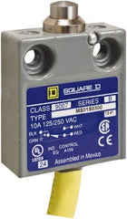 Square D - SPDT, NC/NO, Prewired Terminal, Plunger Actuator, General Purpose Limit Switch - 1, 2, 4, 6, 6P NEMA Rating, IP67 IPR Rating, 80 Ounce Operating Force - A1 Tooling