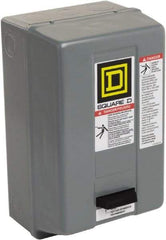 Square D - 110 Coil VAC at 50 Hz, 120 Coil VAC at 60 Hz, 27 Amp, NEMA Size 1, Nonreversible Enclosed Enclosure NEMA Motor Starter - 10 hp at 1 Phase, 1 Enclosure Rating - A1 Tooling