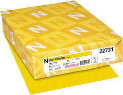 Neenah Paper - 8-1/2" x 11" Solar Yellow Colored Copy Paper - Use with Inkjet Printers, Laser Printers, Copiers - A1 Tooling