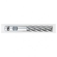 5/16 Dia. x 3-1/8 Overall Length 4-Flute Square End HSS-CO SE End Mill-Round Shank-Non-Center Cutting-Uncoated - A1 Tooling