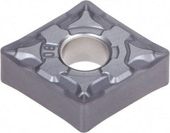 Tungaloy - WNMG431 HRM Grade AH8005 Carbide Turning Insert - AlTiN Finish, 80° Trigon, 1/2" Inscr Circle, 3/16" Thick, 1/64" Corner Radius - A1 Tooling