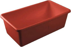 Remco - 149 Gal, 500 Lb Load Capacity Red Polyethylene Tote Container - Nesting, 46.8" Long x 26-1/2" Wide x 16.9" High - A1 Tooling